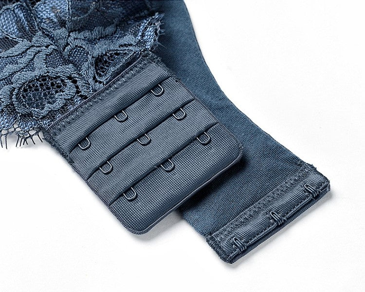 The Ellie Floral Bodysuit Midnight Blue