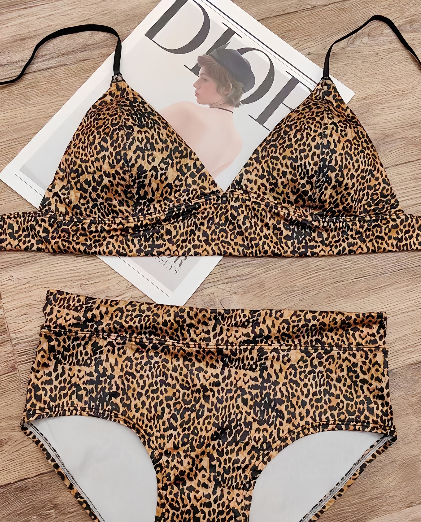 The Hacate Leopard Printed Set