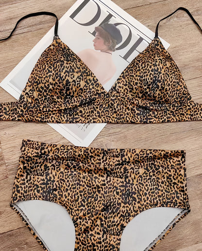 The Hacate Leopard Printed Set