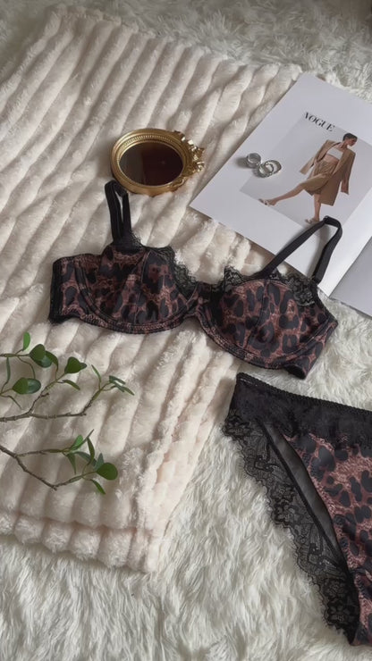 The Vida Leopard Printed Set