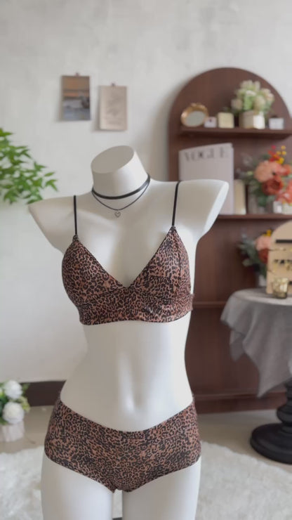 The Hacate Leopard Printed Set
